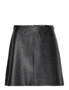 Object Objsalie Mw Short L Skirt 128 Svart