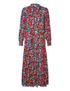 YAS Yasalira Ls Long Dress S. Röd