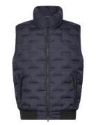 Replay Gilet Regular Blå