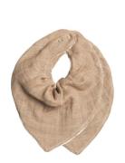 Fabelab Bandana Bib - Dusty Rose - 2 Pack Beige