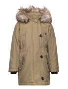 Kids Only Kogiris Life Fur Parka Otw Noos Grön
