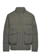 Garment Project Down Jacket Khaki Green