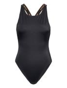 HUGO Sparkling Swimsuit Svart