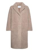 Minus Mssaidie Vegan Fur Coat Beige