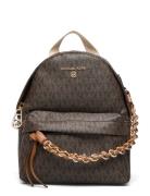 Michael Kors Xs Cnv Msgr Backpack Brun