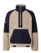 Lexington Clothing Nate Nautic Pile Anorak Beige