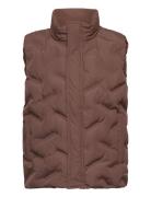 Minymo Vest Quilted Brun