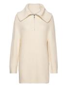 Tom Tailor Knit Rib Troyer Beige