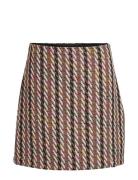 Vila Viirino Short Skirt Svart