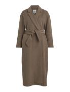 Object Objclara Over Wool Coat A Div Brun