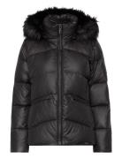 Calvin Klein Essential Real Down Jacket Svart