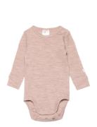 Lindex Body Merino Solid Rosa