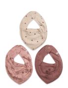 Pippi Bandana Bib Girl -Aop Multi/patterned