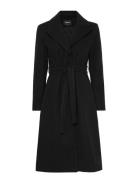 ONLY Onlclara X-Long Coat Cs Otw Svart