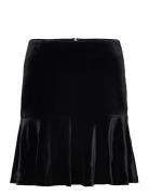 Ella&il Indie Velour Skirt Svart