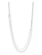 Pilgrim Blink Crystal Necklace Silver