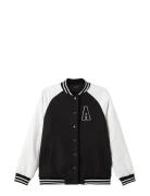 LMTD Nlmarsity Ls Bomber Jacket Svart