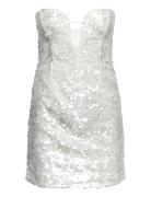 Bardot Jinxa Sequin Mini Dress Vit