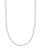 Nialaya Mini Pearl Choker With Silver Vit