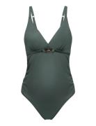 Dorina Oda/Maternity Maternity Swimsuit Grön