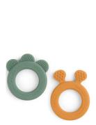 D By Deer Teether 2-Pack Deer Friends Multi/patterned