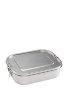 Haps Nordic Lunch Box Large W. Divider Steel Silver