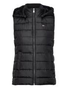 Tommy Jeans Tjw Basic Hooded Vest Svart