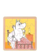 MUMIN Moomin - Wooden Square Puzzle - Bedtime Jumping Multi/patterned