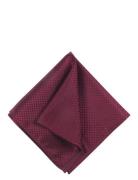 Silk Pocket Square Bröstnäsduk Burgundy Portia 1924