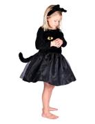 Den Goda Fen Cat Dress Svart