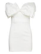 Bardot Mini Bow Dress Vit