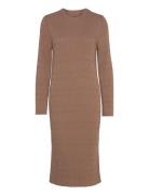 GANT Textured Knit Dress Brun