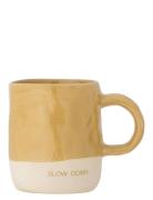 Neo Mug Home Tableware Cups & Mugs Coffee Cups Yellow Bloomingville