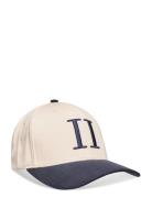 Les Deux Baseball Cap Contrast Suede Ii Beige