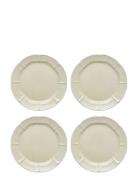 Aida Søholm Solvej Lunch Plate 4 Pcs Gul