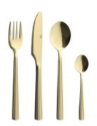 Raw Cutlery -16 Pcs. Set Home Tableware Cutlery Cutlery Set Gold Aida