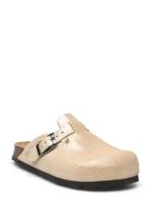 En Fant Slippers Nubuck Leather Beige