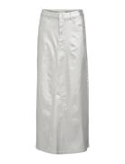 Object Objsunny Harlow Long Skirt E Div Silver