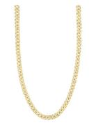 Pilgrim Heat Recycled Chain Necklace Guld