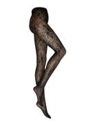 Swedish Stockings Rosa Lace Tights Svart