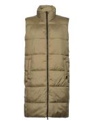 Superdry Studios Longline Quilted Gilet Grön