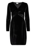 Mamalicious Mlsandra L/S Velvet Abk Dress Svart