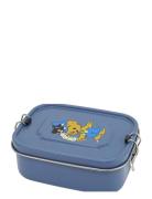 Bamse, Lunchbox In Tinplate, Petrol-Blue Home Meal Time Lunch Boxes Bl...