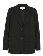 Vila Vivar Loose Blazer-Noos Svart