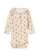 Lil'Atelier Nbfgaya Ls Slim Body Jan Lil Beige