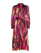 YAS Yasfigana Ls Long Shirt Dress S. Rosa