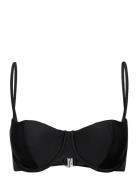 Gina Tricot Semi Shine Strap Bikini Bra Svart