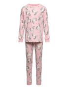 Lindex Pajama Aop Unicorn Animal Ao Rosa