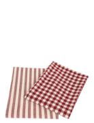 Scandinavian Home Kitchen Towels Röd