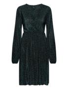 ONLY Onlnisa L/S Plisse Bk Wrap Dress Cs Jrs Svart